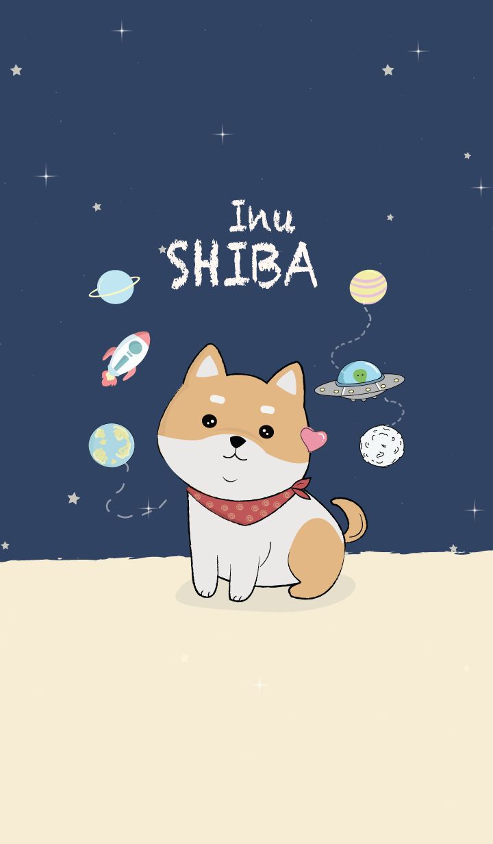 Hình ảnh chó Shiba Inu Chibi